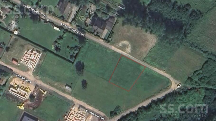 Vecpiebalgas 20, Rīgas rajons, Baloži — zeme