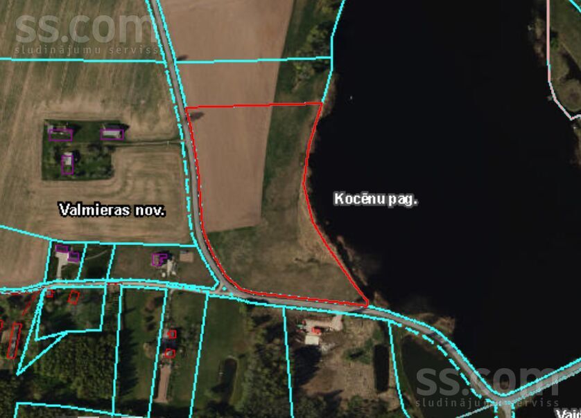 Avoti, Rubene, Valmiera un raj., Kocēnu pag. — zeme