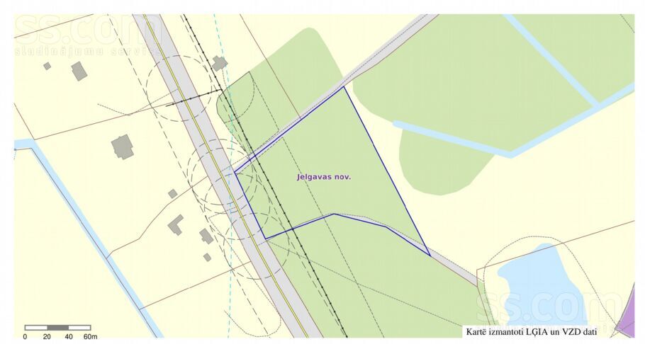 Sauleslejas, Jelgava un raj., Sidrabenes pag. — zeme