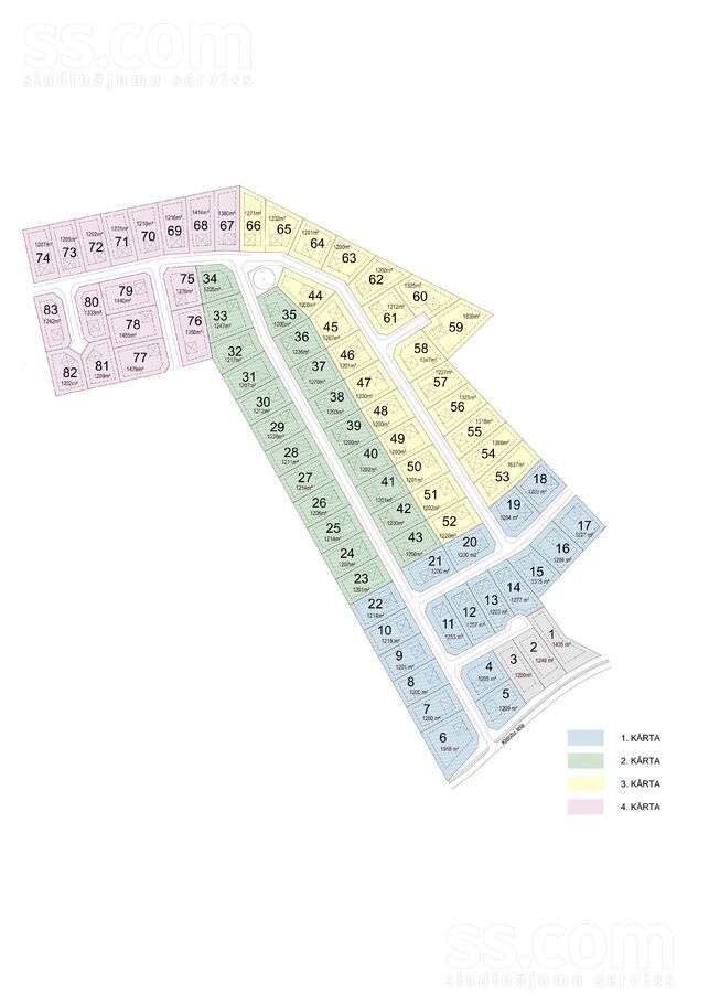 Kleistu iela, Babīte, Rīgas rajons, Babītes pag. — zeme