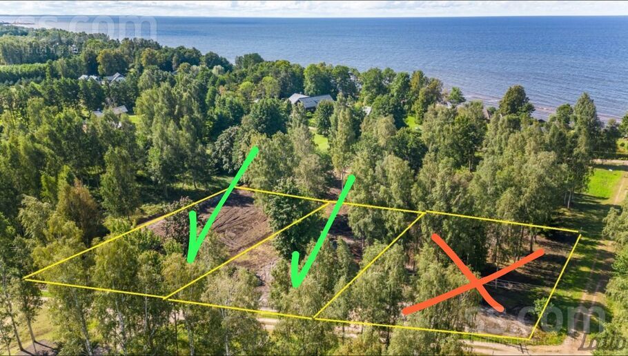 Platkāju iela, Rīgas rajons, Saulkrasti — zeme