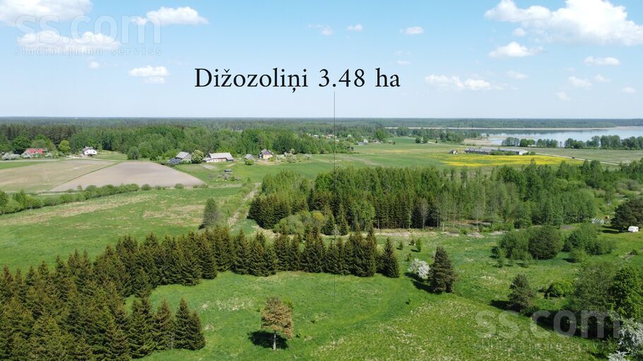 Dižozoliņi, Usma, Ventspils un raj., Usmas pag. — zeme