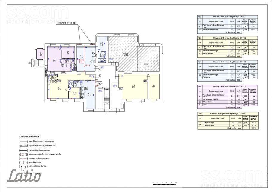 Čaka 133, Rīga — dzivoklis