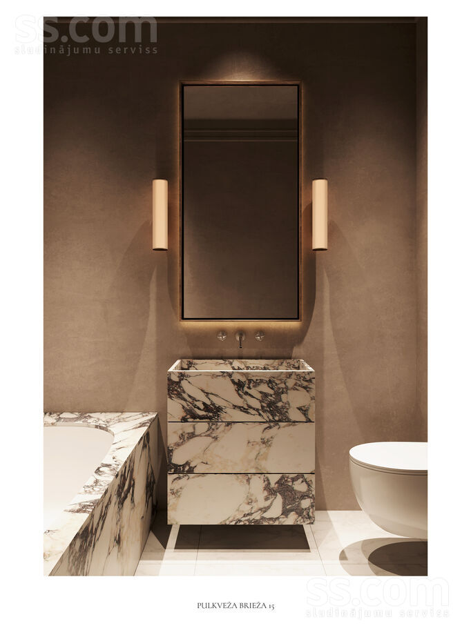 Pulkv. Brieža 15, Rīga — dzivoklis