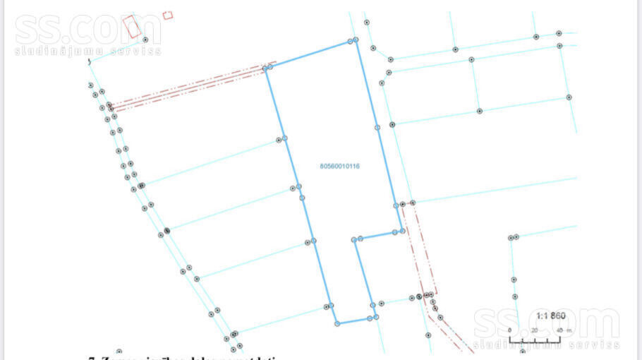 Kraujas iela, Daugmale, Rīgas rajons, Daugmales pag. — zeme