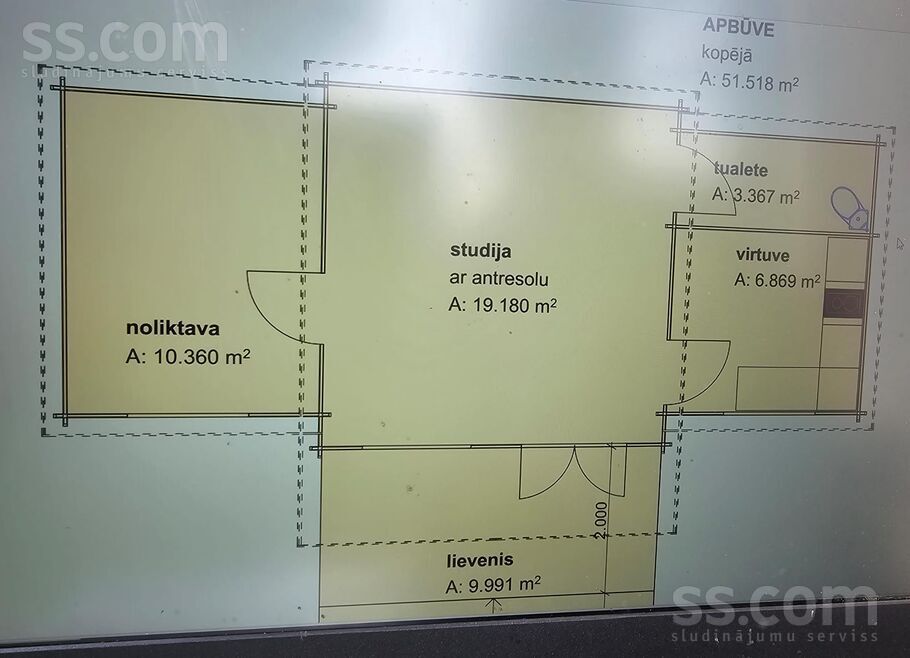 Mežvidi 36, Jelgava un raj., Jelgava — maja