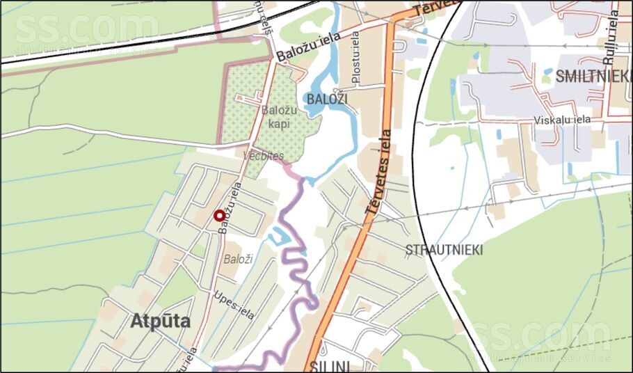 Meža iela 1b, Jelgava un raj., Jelgava — zeme