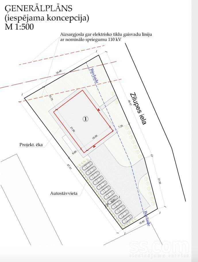 Zilupes, Rīga — zeme