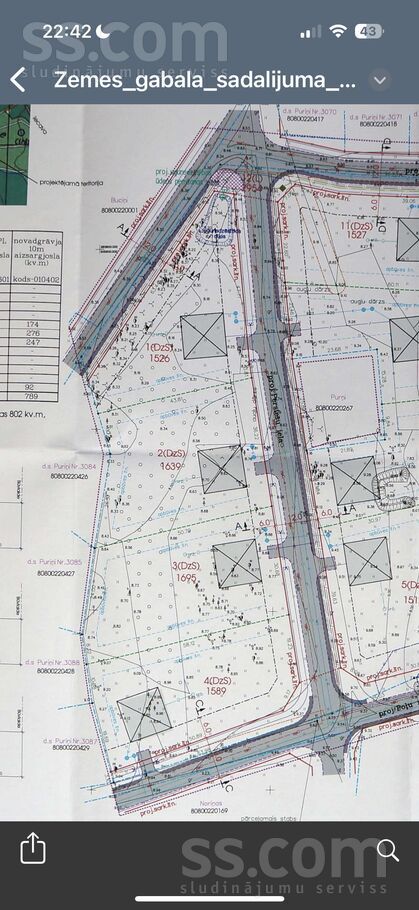 Persiesu 4, Rīgas rajons, Olaines pag. — zeme