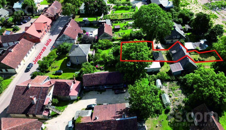 Jelgavas 33a, Kuldīga un raj., Kuldīga — maja