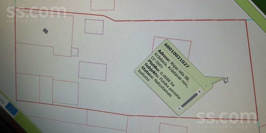 Rīgas iela 98, Krāslava un raj., Krāslava — maja