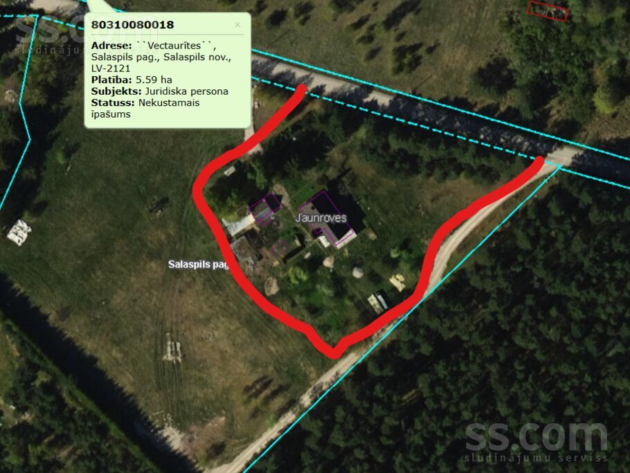 Jaunroves, Dole, Rīgas rajons, Salaspils l. t. — maja