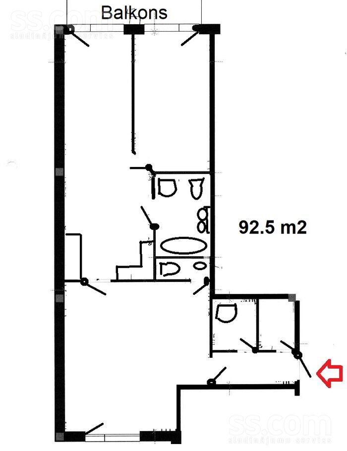 Kalnciema 98, Rīga — dzivoklis