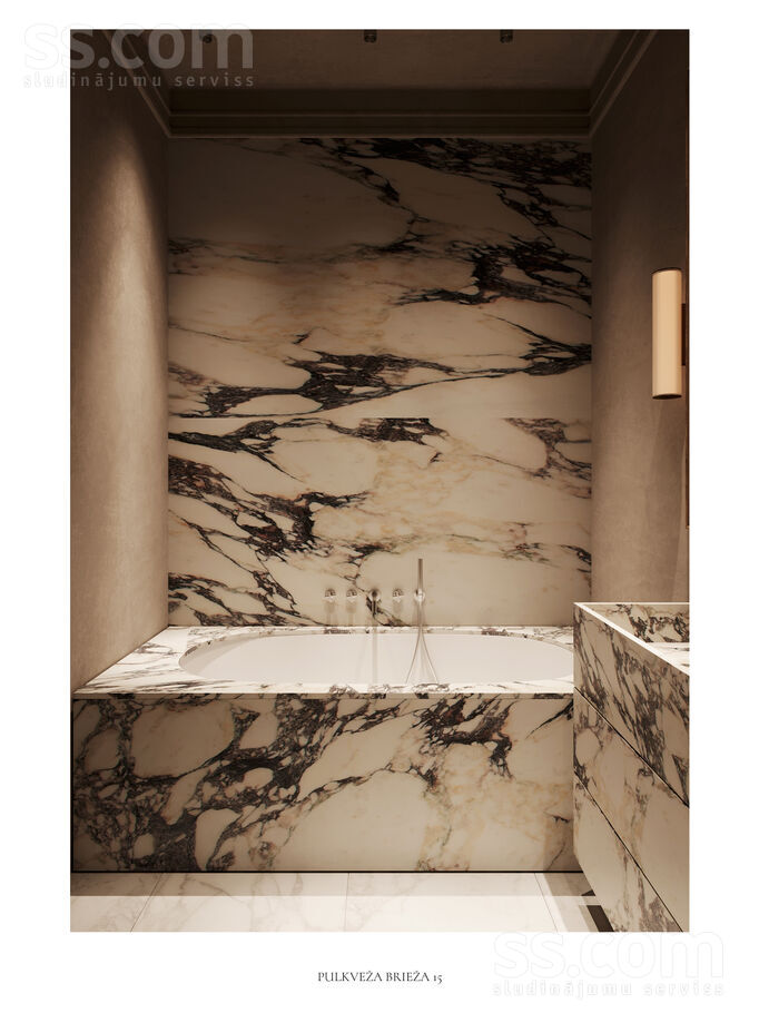 Pulkv. Brieža 15, Rīga — dzivoklis