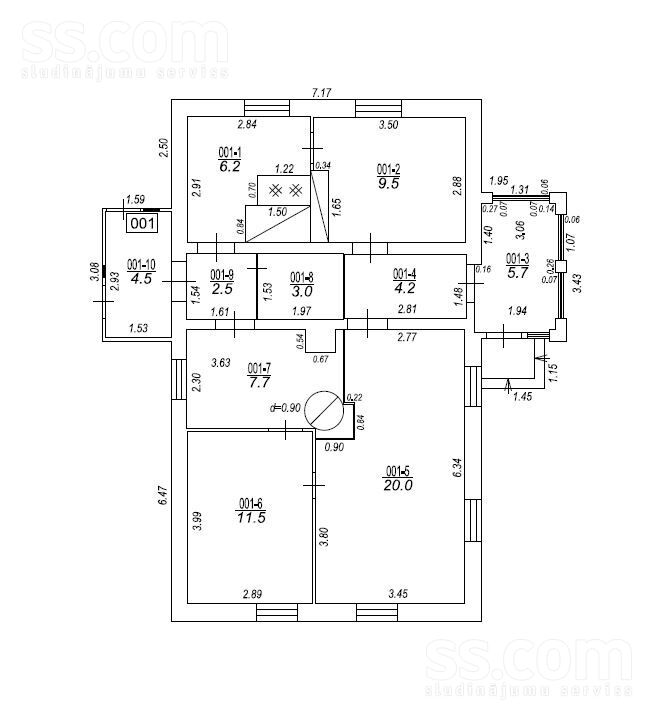 Ļaksi, Krāslava un raj., Skaistas pag. — vienseta