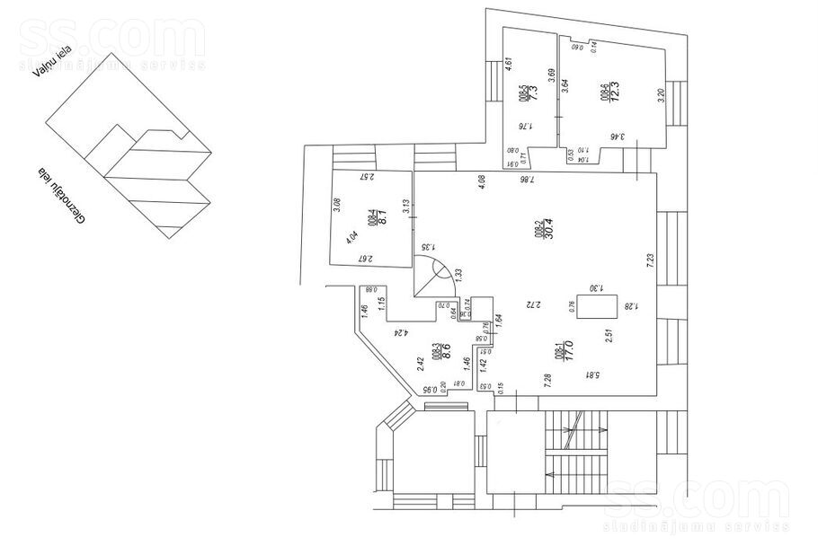 Vaļņu 21, Rīga — dzivoklis