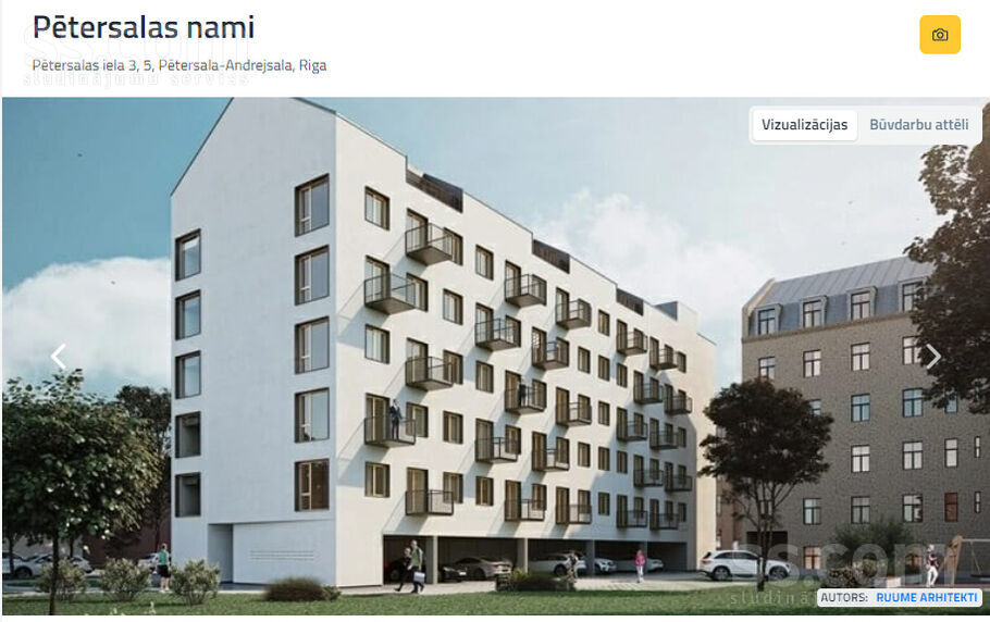 Pētersalas 6, Rīga — zeme