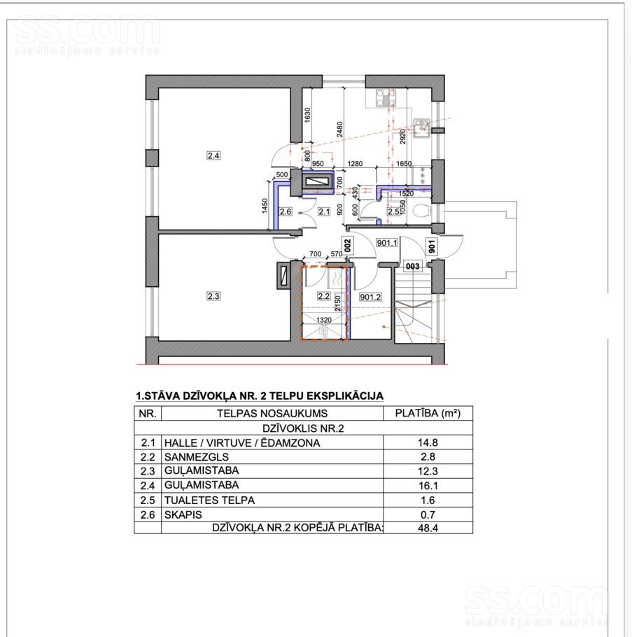 Kleistu 1, Rīga — dzivoklis