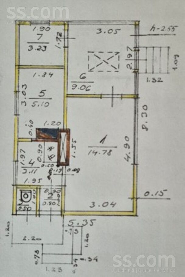 Vidrižu ceļš 74, Ķīšupe 1, Rīgas rajons, Saulkrastu l. t. — maja