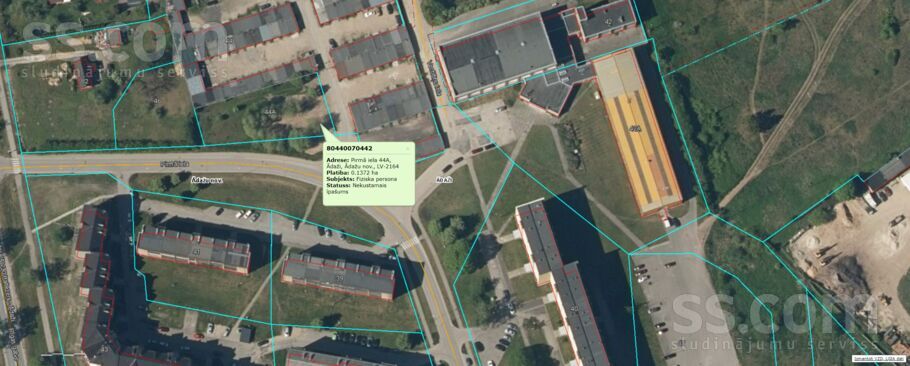 Pirmā iela 44a, Ādaži, Rīgas rajons, Ādažu nov. — zeme