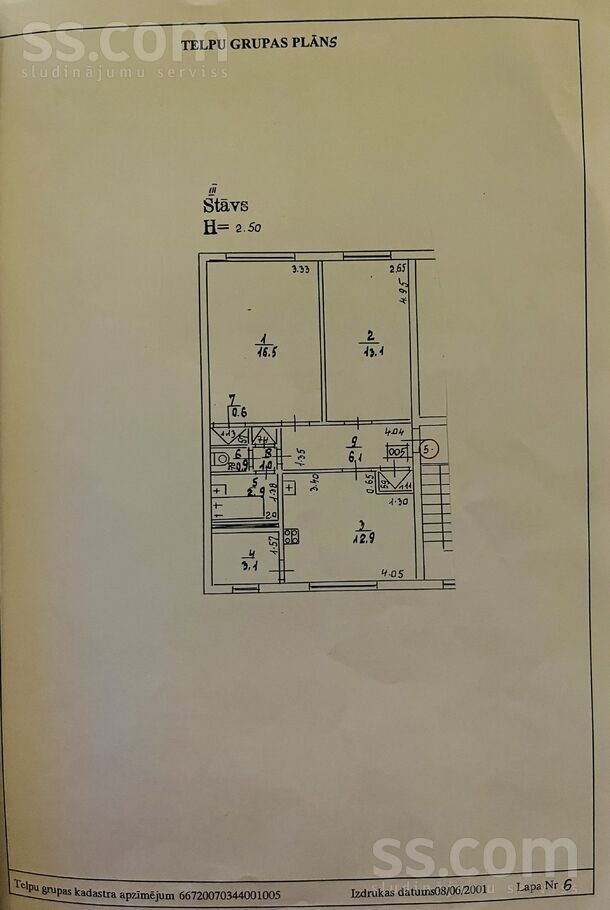 Rīgas 4, Svētciems, Limbaži un raj., Salacgrīvas l. t. — dzivoklis