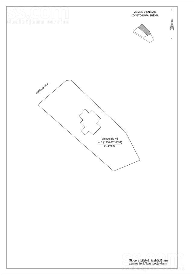 Vikingu 46a, Jūrmala — maja
