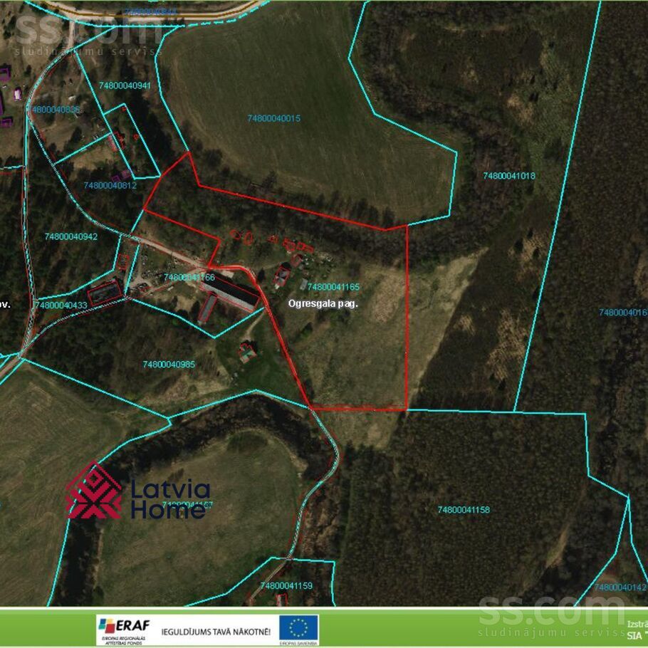 Ogresgals, Ogre un raj., Ogresgala pag. — vienseta