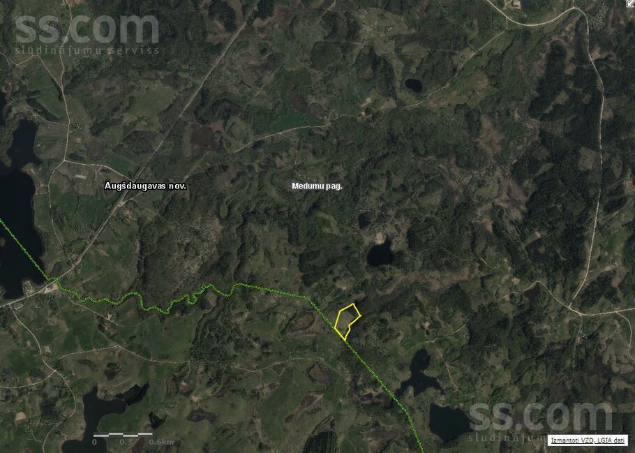Kāši-Ventas, Daugavpils un raj., Medumu pag. — zeme