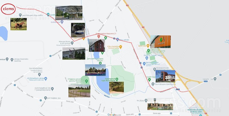 Rododendri 54, Jaunmārupe, Rīgas rajons, Mārupes pag. — zeme