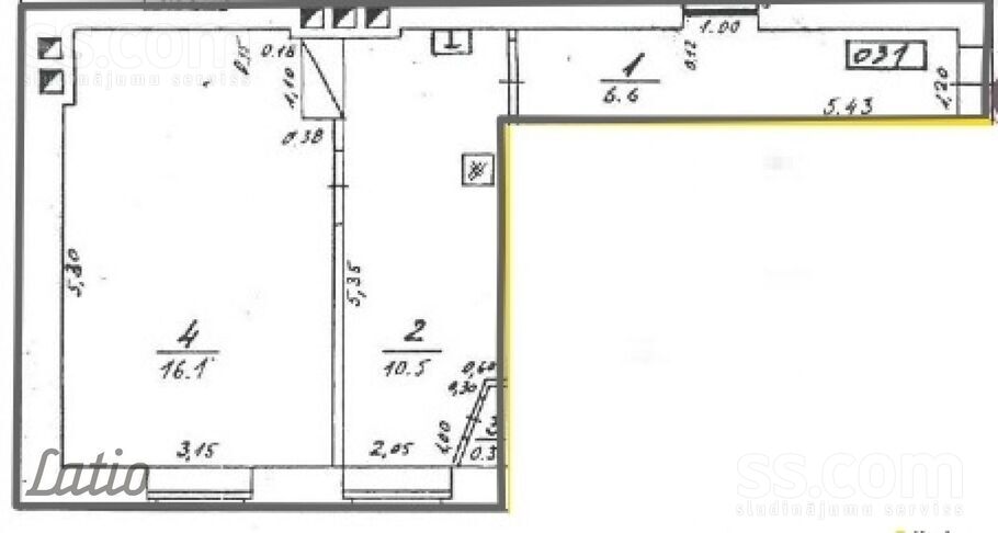 Čaka 133, Rīga — dzivoklis