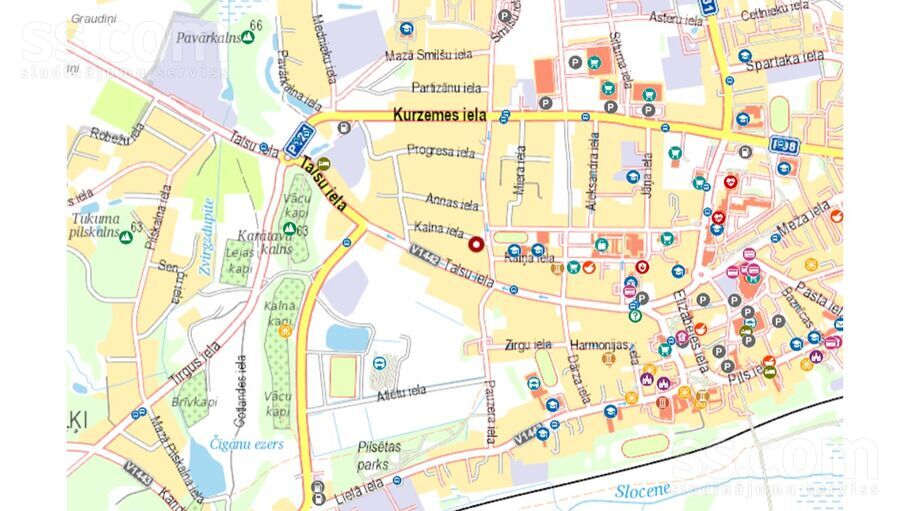 Kalna iela 4, Tukums un raj., Tukums — maja