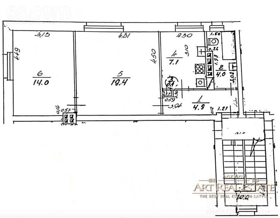 Tallinas iela 7 k- 4, Jūrmala — dzivoklis