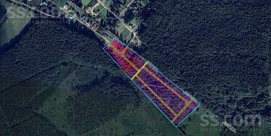 Beberbeķu, Rīga — zeme