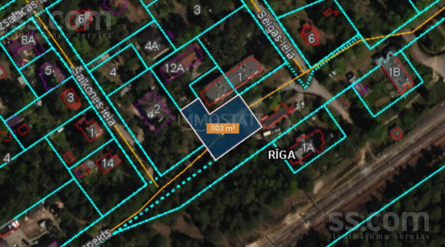 Mangaļu pr. 12, Rīga — zeme