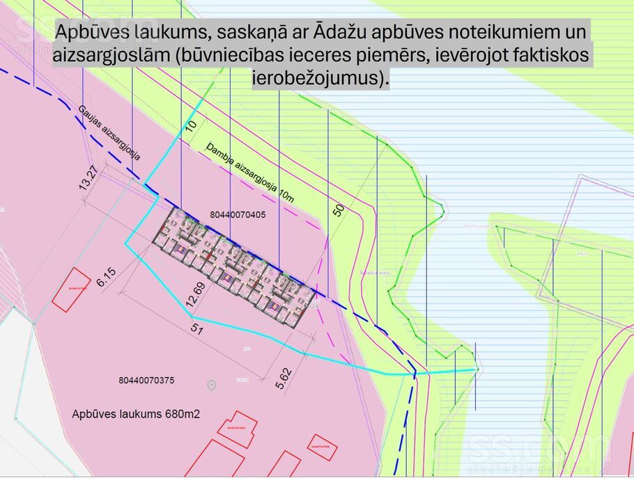 Gaujas iela 33, Ādaži, Rīgas rajons, Ādažu nov. — zeme