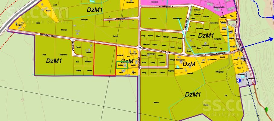 Liedagi, Ķesterciems, Tukums un raj., Engures pag. — zeme