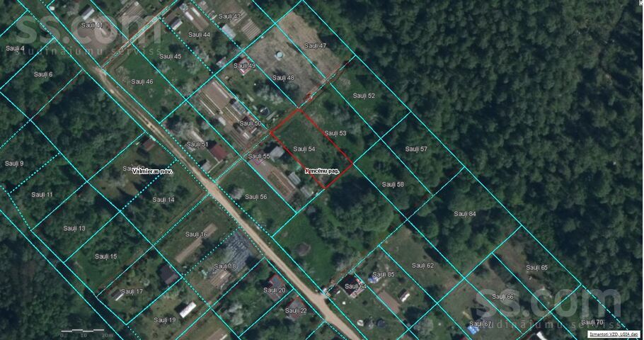 Sauļi 6, Sauļi, Valmiera un raj., Rencēnu pag. — zeme