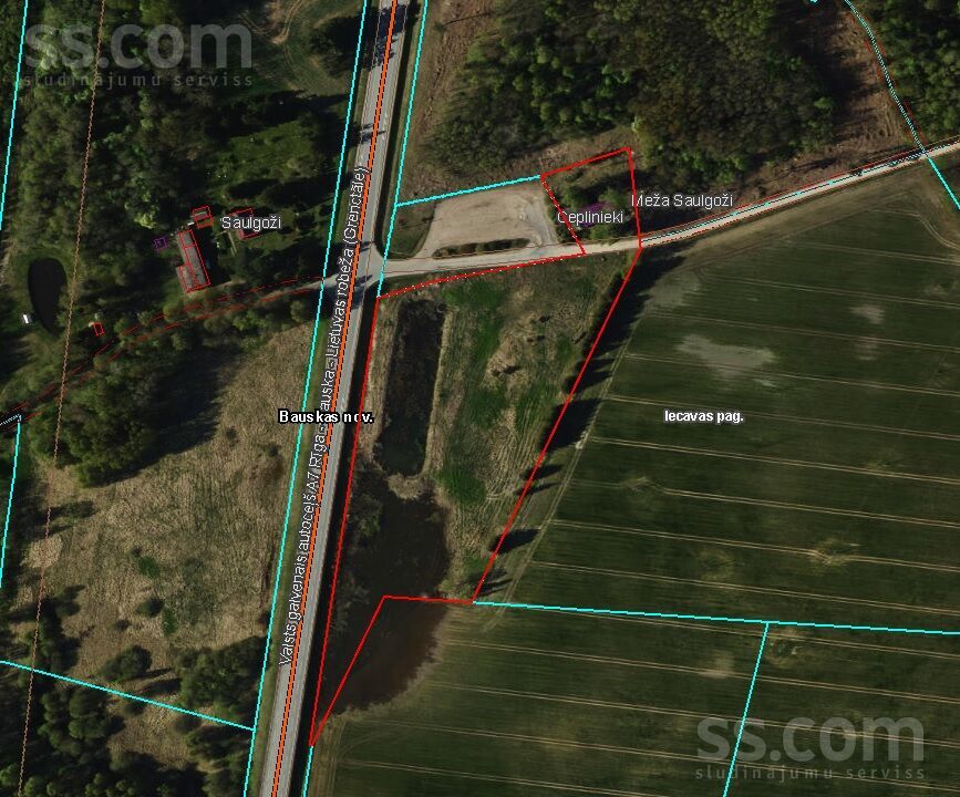 Ceplinieki, Iecava, Bauska un raj., Iecavas nov. — zeme