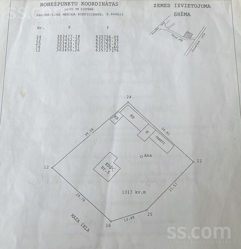 Mazā 5, Madona un raj., Madona — maja