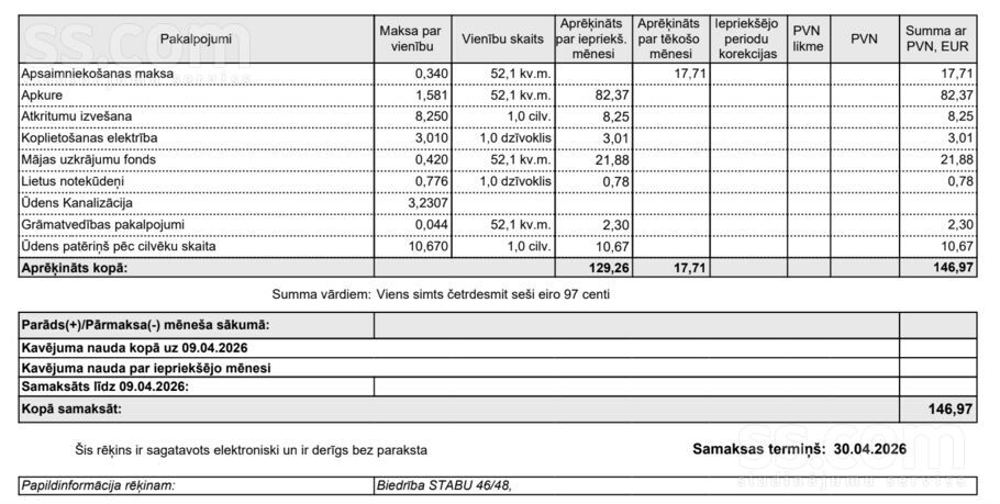 Stabu 46/48, Rīga — dzivoklis