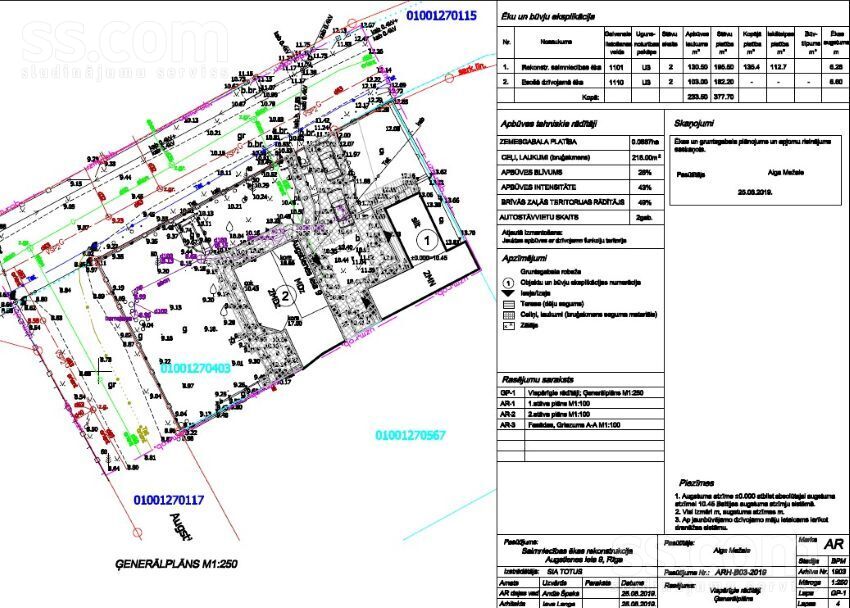 Augstienes 9, Rīga — maja
