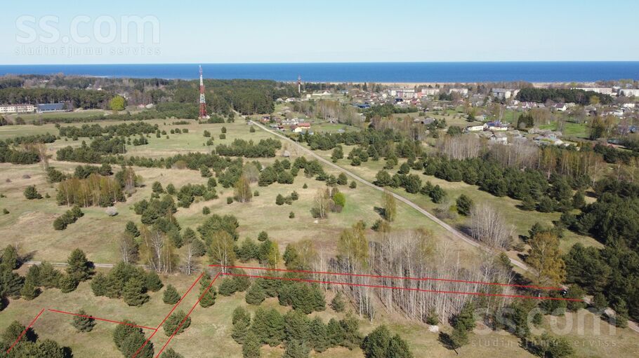 Priežu 26, Mērsrags, Talsi un raj., Mērsraga pag. — zeme