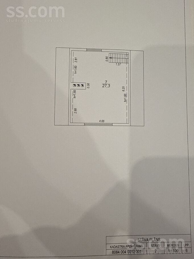 Podkajas 112, Tumšupe, Rīgas rajons, Ropažu nov. — maja