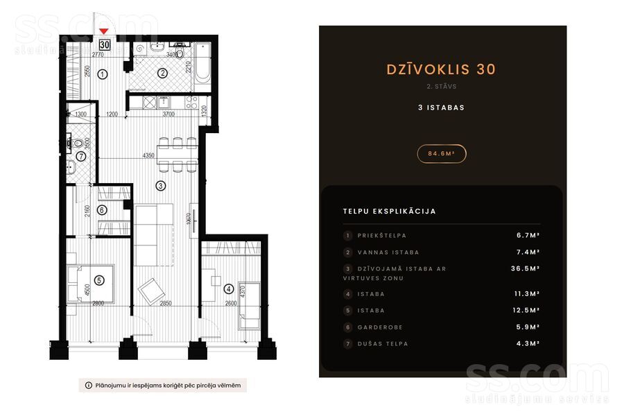 Brīvības gatve 201, Rīga — dzivoklis