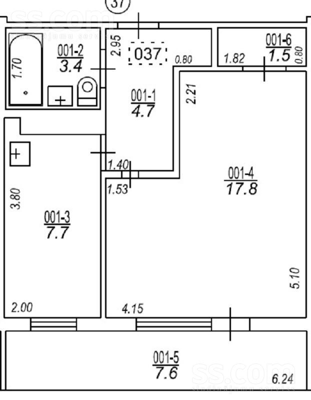 Pāvila Rozīša iela 5, Liepa, Cēsis un raj., Liepas pag. — dzivoklis