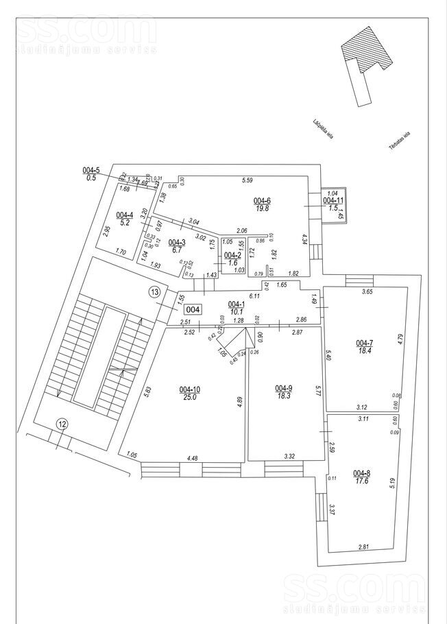 Tērbatas 37, Rīga — dzivoklis
