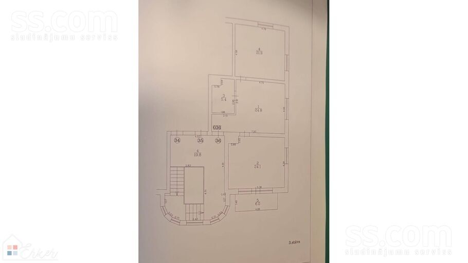 Baznīcas 11, Rīgas rajons, Salaspils — dzivoklis