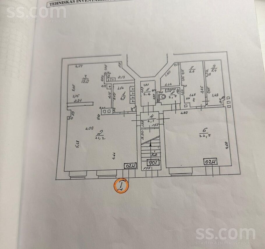 Duntes 52, Rīga, Sarkandaugava — telpa