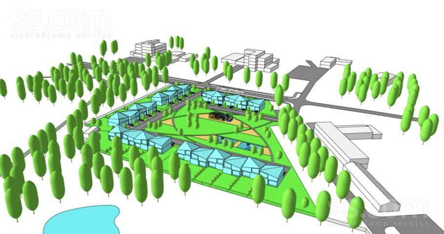 Rīgas iela 46, Rīgas rajons, Salaspils — zeme