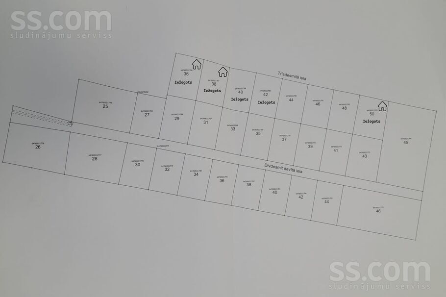 Divdesmit devītā 25, Šķēde, Liepāja un raj., Medzes pag. — zeme